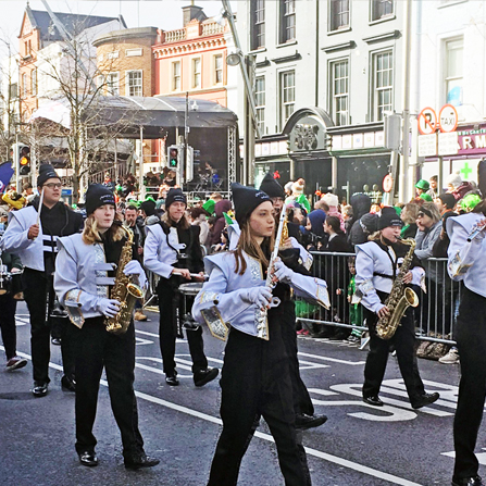 Ireland St. Patrick's Day Parade Cork Marching Band Tours